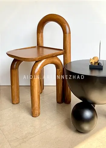 صندلی تمام چوب فانتزی