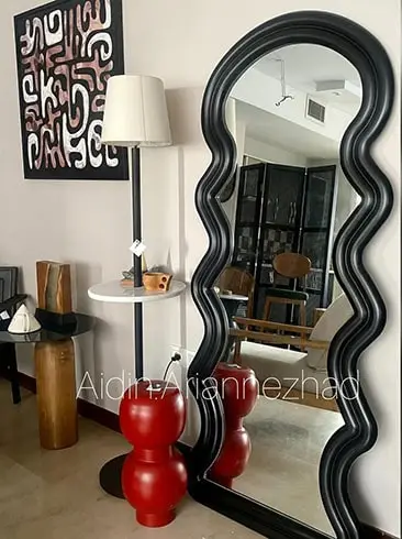 آینه دالبوری مشکی