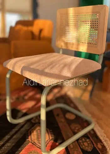 صندلی دکوراتیو پایه فلزی