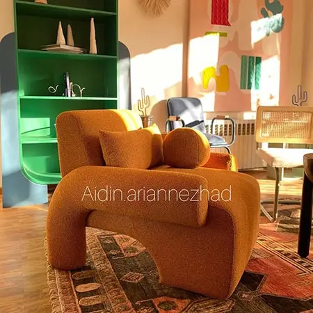 مبل فانتزی نارنجی