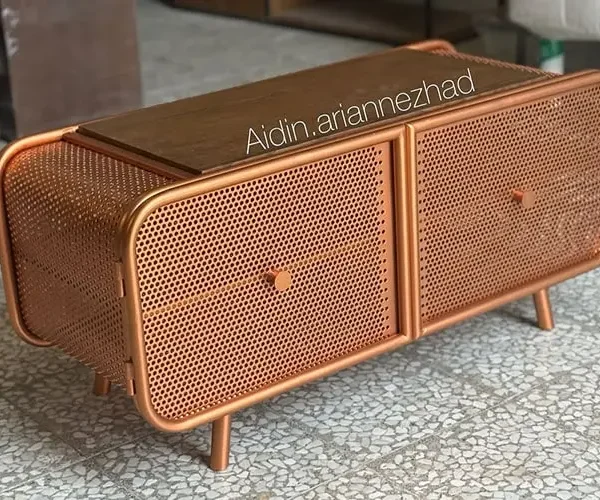 میز تلویزیون فلزی