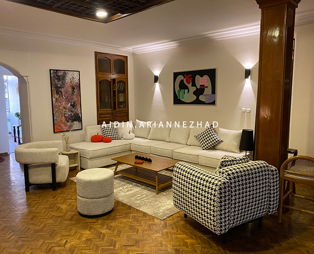 بزرگتر دیده شدن فضای نشیمن