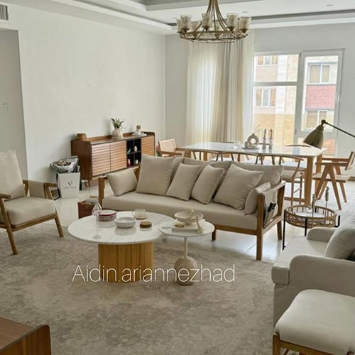 رنگ روشن مبلمان