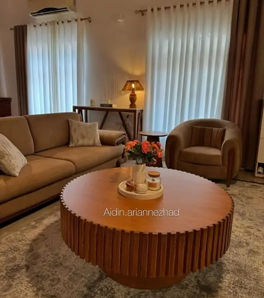 فضای تشیمن با تم قهوه ای