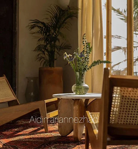 مبلمان مینیمال برای فضاها و نشیمن کوچک